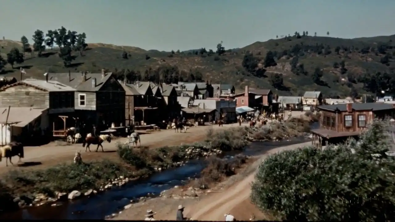 Thumbnail ofHistorical footage of California during the gold rush's video